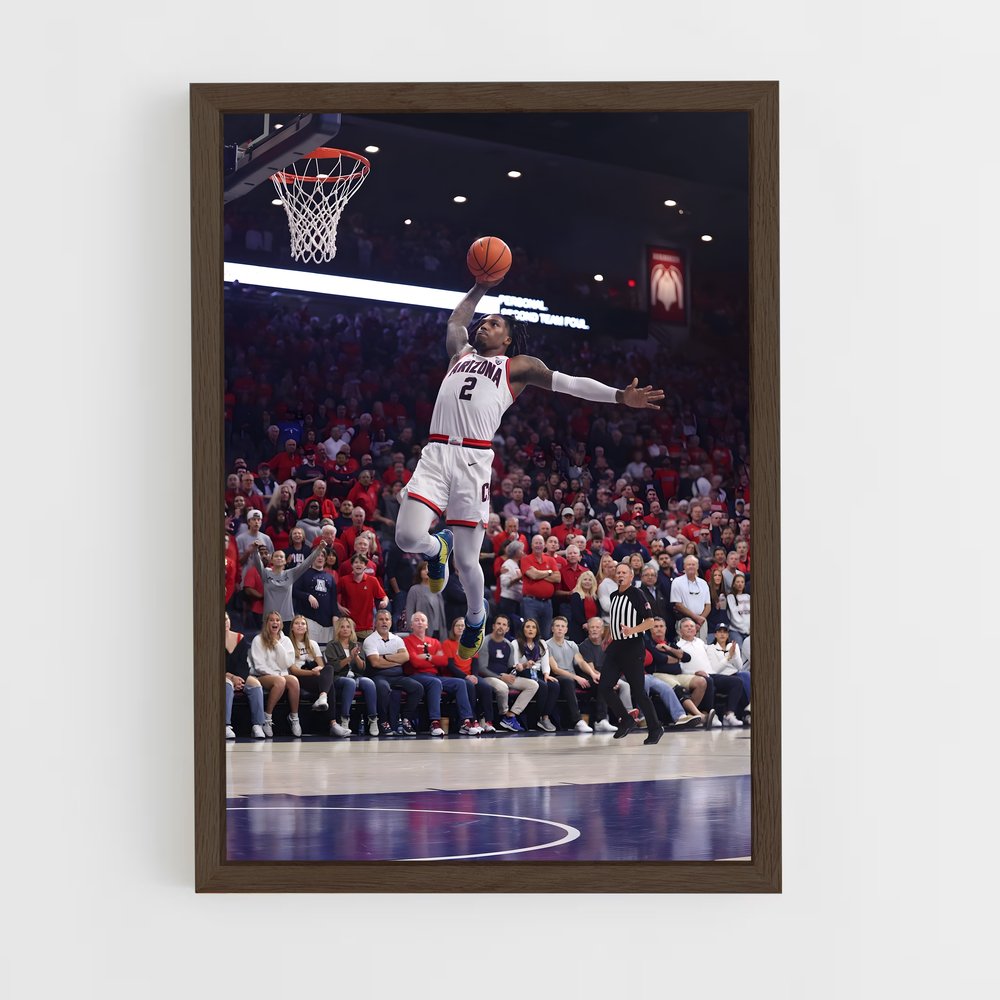 Poster Dunk de l'Esprit Arizona – affiche Basketball (vue 5)